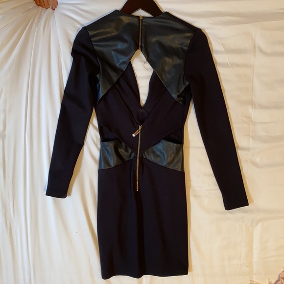 PREMONITION Black Fitted Cocktail Dress - Picture 3 of 5